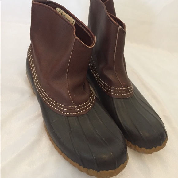 mens slip on duck boots
